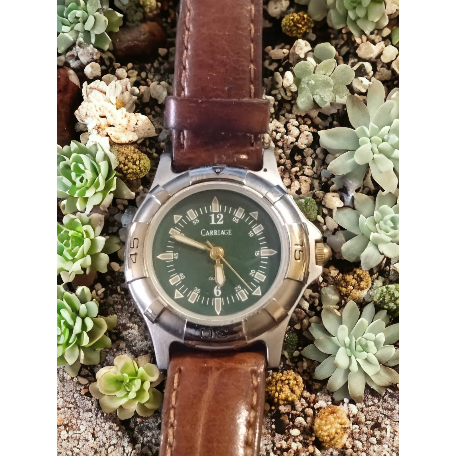 Ladies Vintage Carriage Watch By Timex
